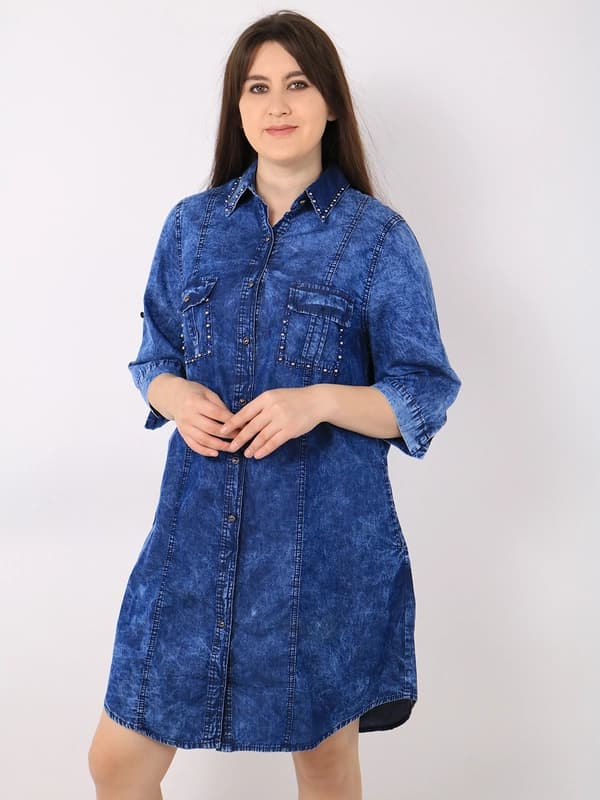 Женское платье из хлопка, свободный крой, большие размеры XL-XXXL, стильное, удобное